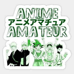 Anime Amateur Podcast Sticker